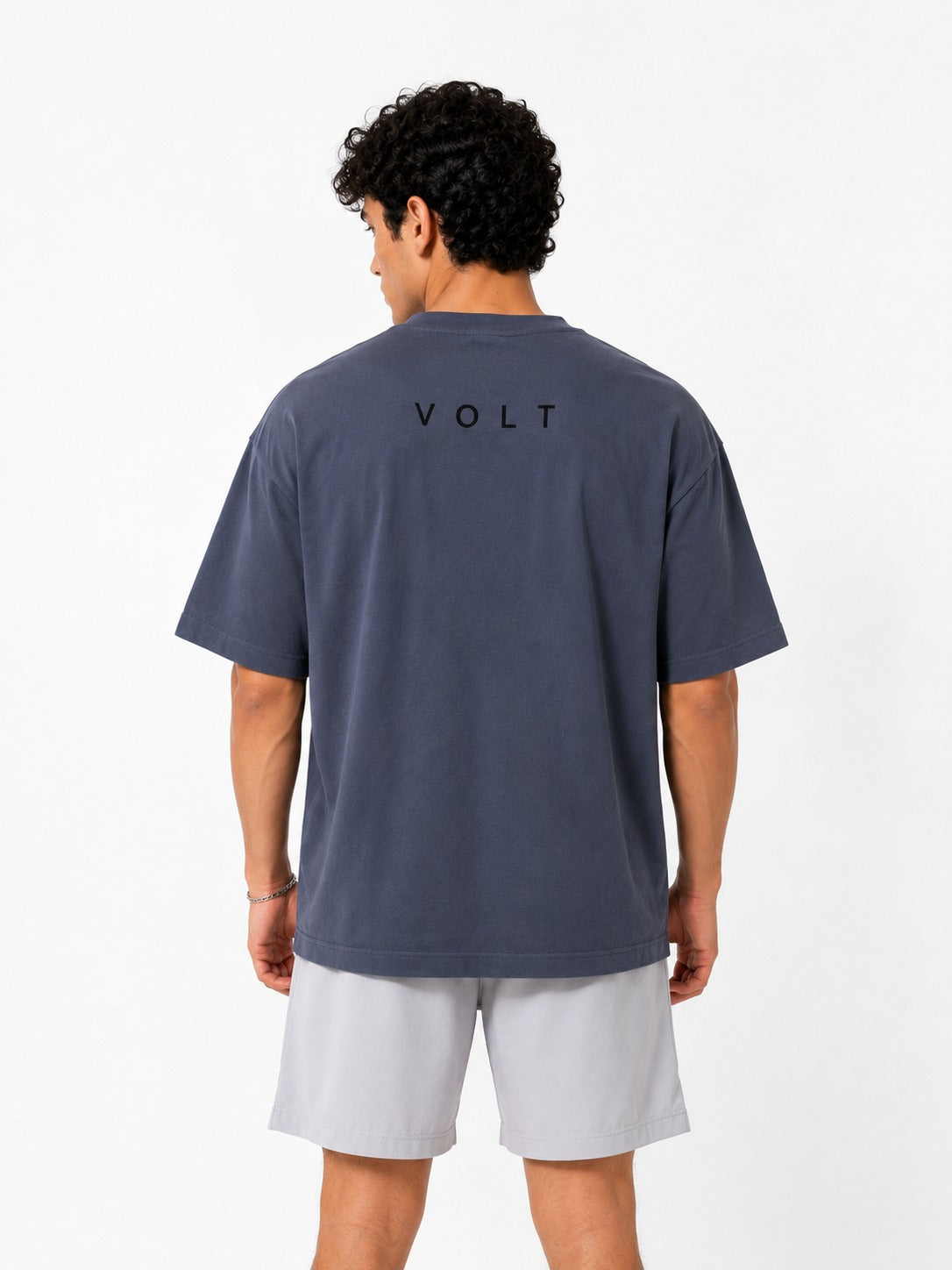 Volt Gray Unisex Oversized Tee