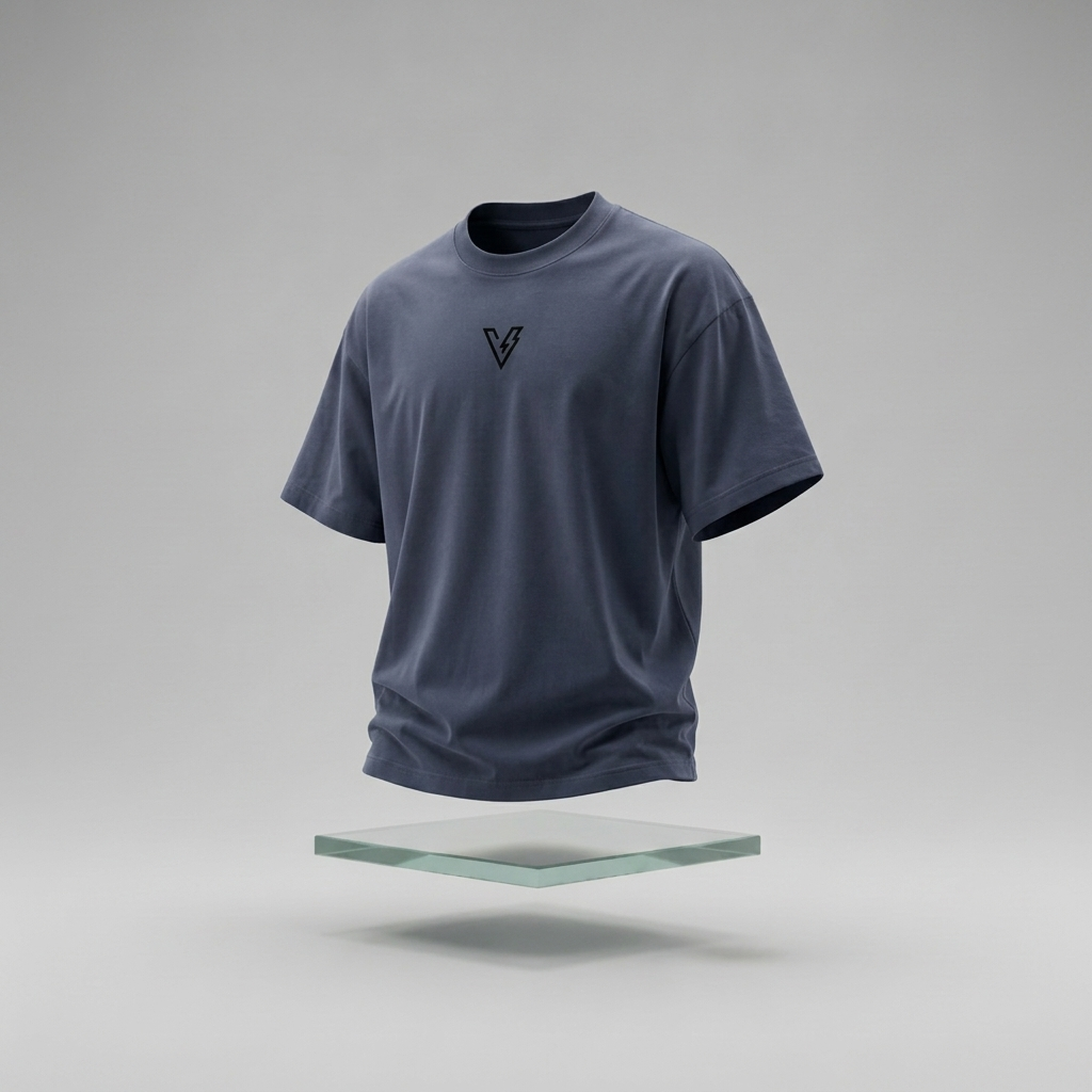 Volt Gray Unisex Oversized Tee