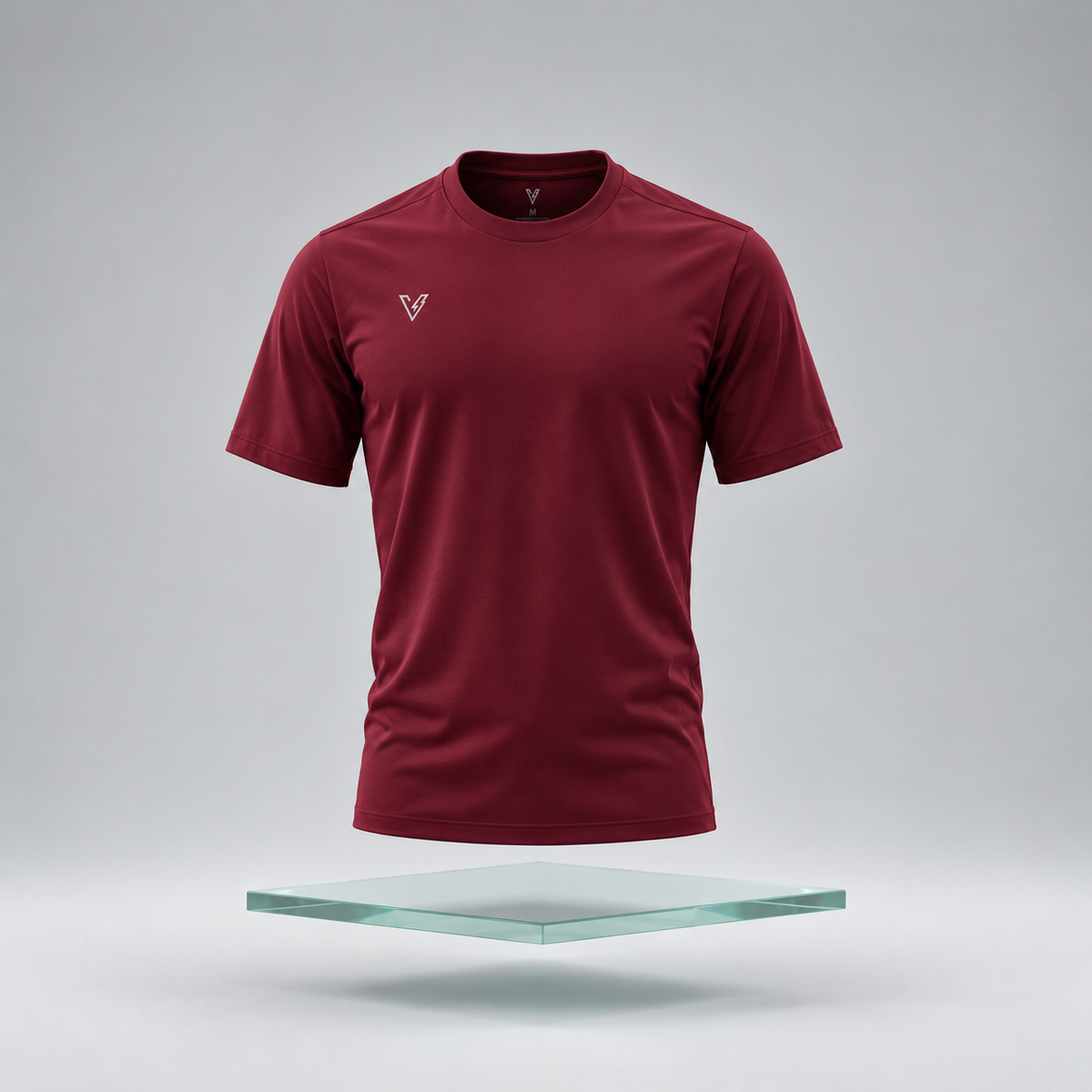 Volt Unisex Regular fit T-shirt Burgundy