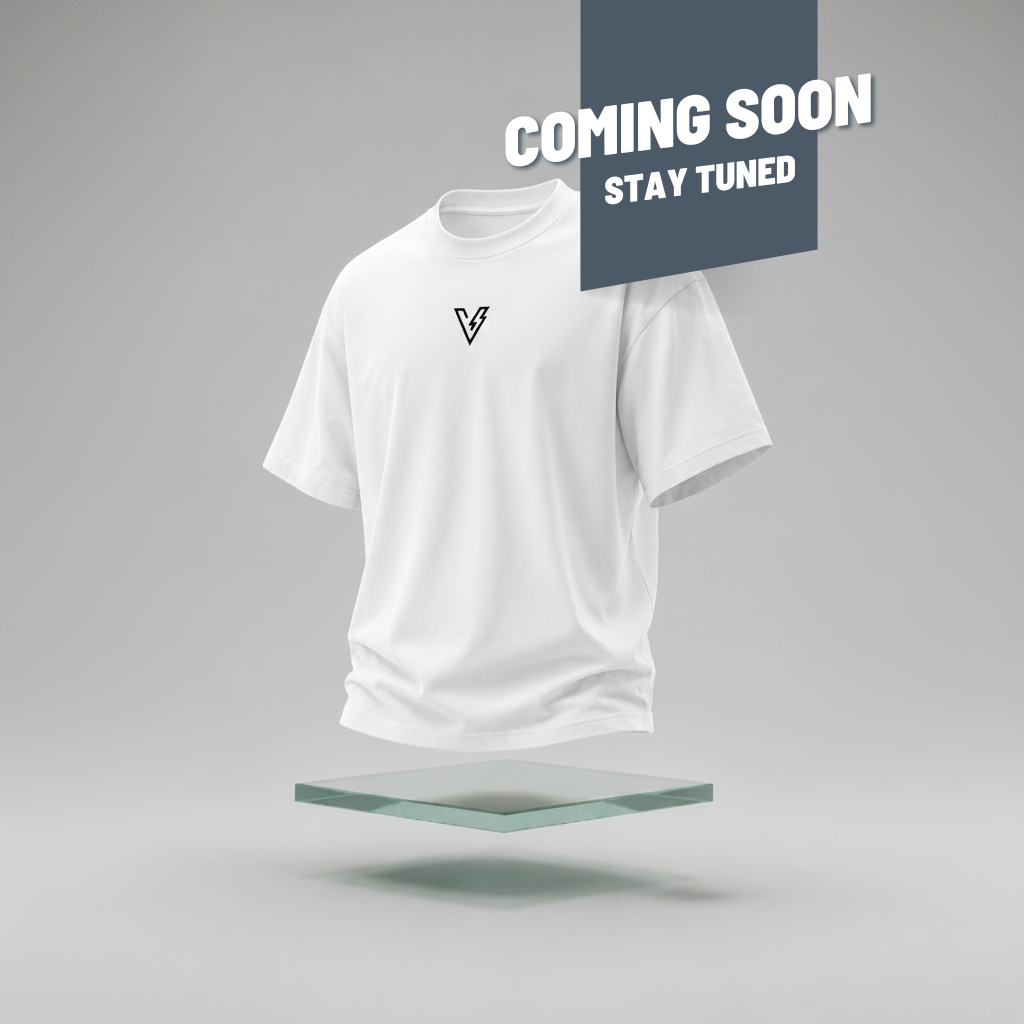 Volt White Unisex Oversized Tee